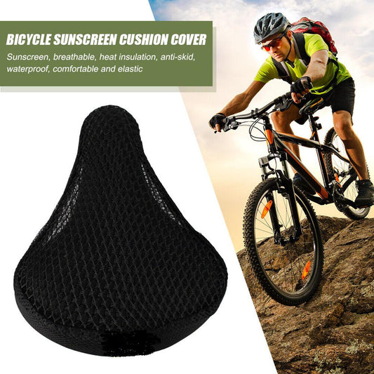 Seat Cover for Bicycle , Saddle cover , 3D Mesh Cover , Made in Korea , Breathable, Cycling, Mountain Bike, Outdoor
