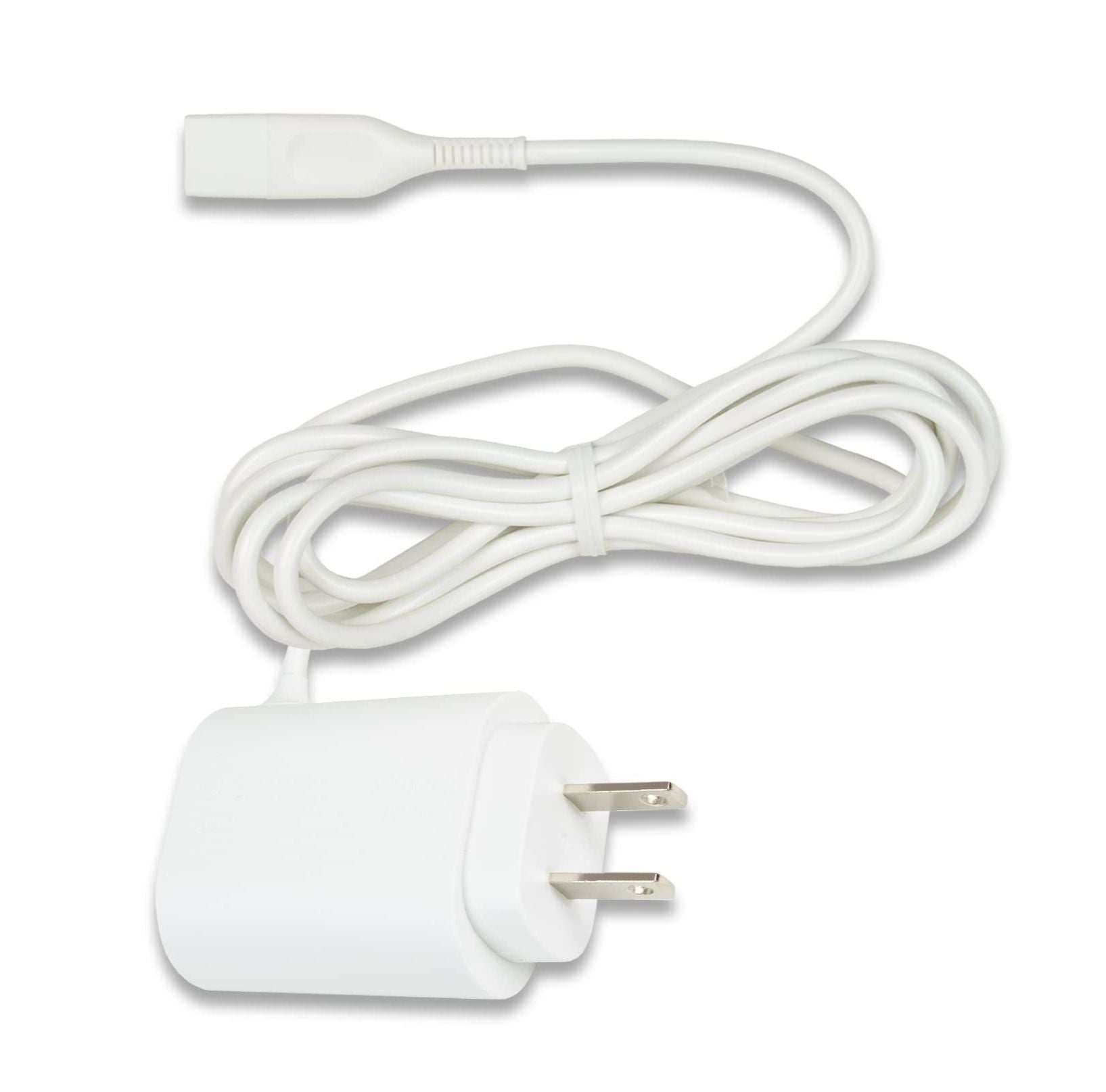19V Replacement Charger for Braun Silk-épil & FaceSpa Pro – White Power Adapter Compatible with Silk-épil 9, 7, 5 Series & FaceSpa Pro Models