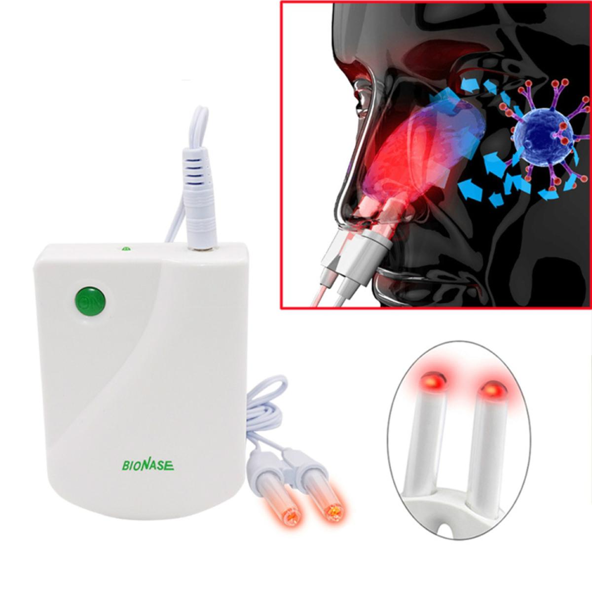 Nose Rhinitis Sinusitis Cure Therapy Nose Massage Hay Fever Low Frequency Pulse Laser Runny Sneeze Treatment High Quality
