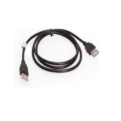 2.5 Meter USB A Male to Female Extension Cable – Black, High-Speed USB 2.0/3.0, Durable Data & Charging Lead