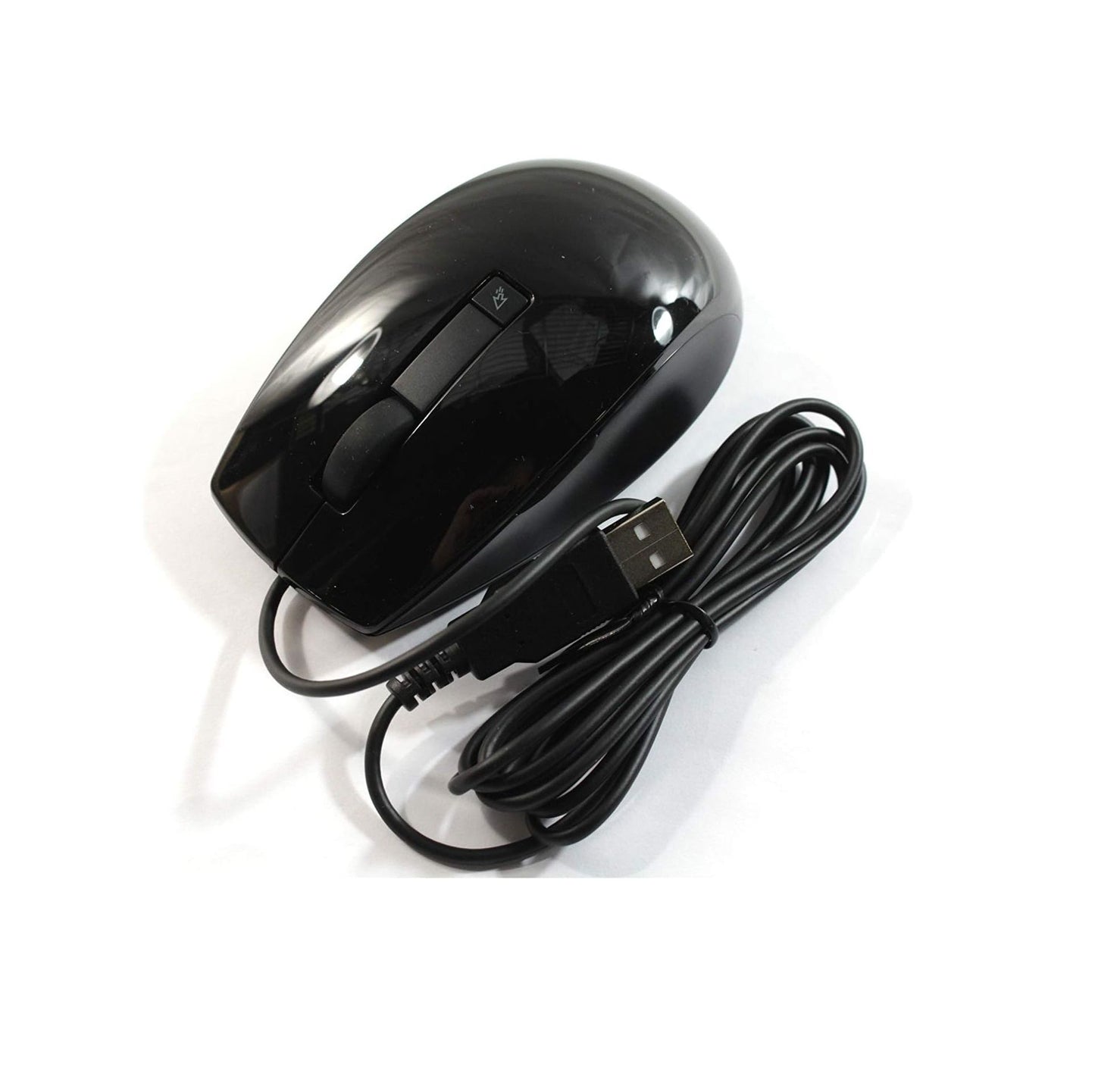 Brand New D-ell Genuine J660D Premium 6-Button USB Laser Scroll Mouse Plug-N-Play for PC & Laptop