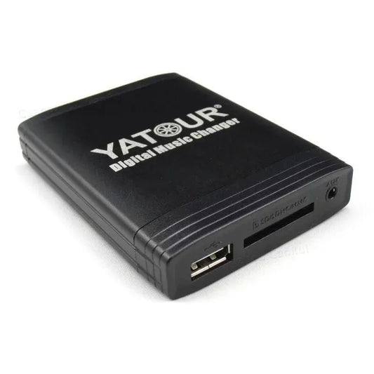 YATOUR Car MP3 Player, USB SD AUX Digital Music Changer Interface, CD Changer Adapter (6+6Pin) for Toyota and Lexus models, Corolla