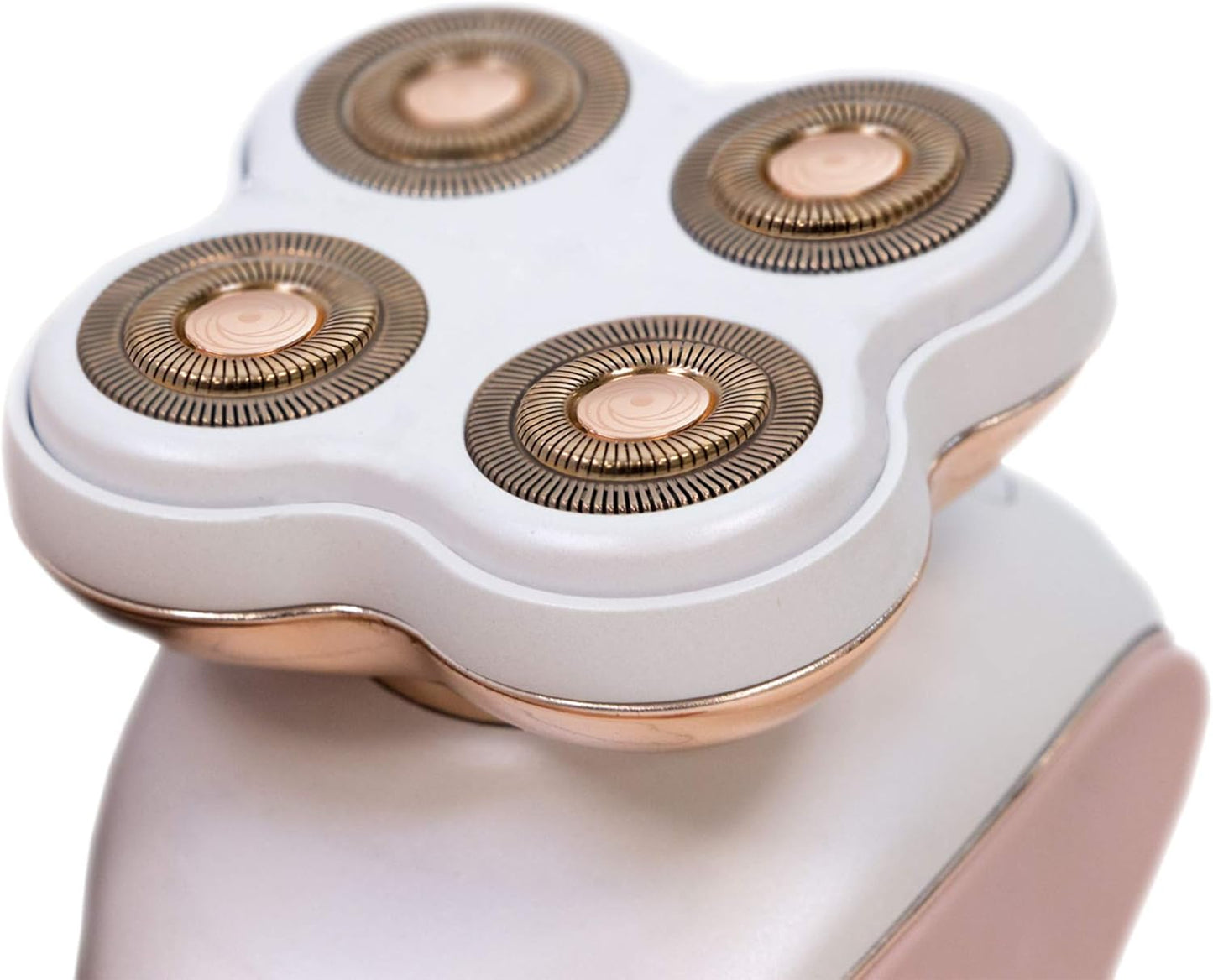 Finishing Touch Flawless Legs, Replacement Heads for Electric Razor 18 Carat Gold