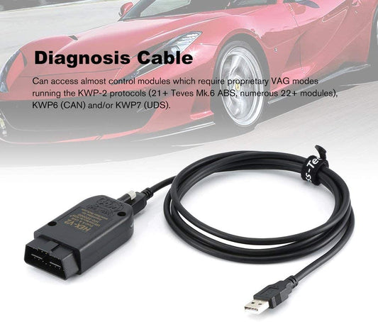 OBD2 Diagnostic Cable HEX V2 VAG for VW/Audi/Skoda/Seat Auto Reader USB Cable Scanner