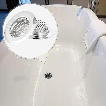 1pcs Stainless Steel Sink Strainer Bathroom Kitchen HEAVY DUTY Wholesale