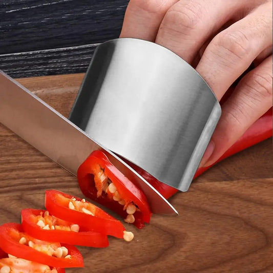 Mini Finger Guard Protect Finger Hand Cut Hand Protector Knife Cut Finger Protection Tool Stainless Steel Kitchen Tool Gadgets