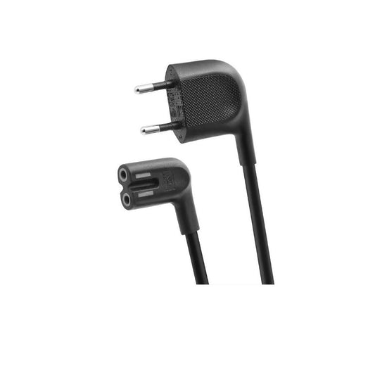 EU 2-Pin Power Cable IEC C7 Figure-8 Cord for TV, DVD Player, Radio & Home Electronics