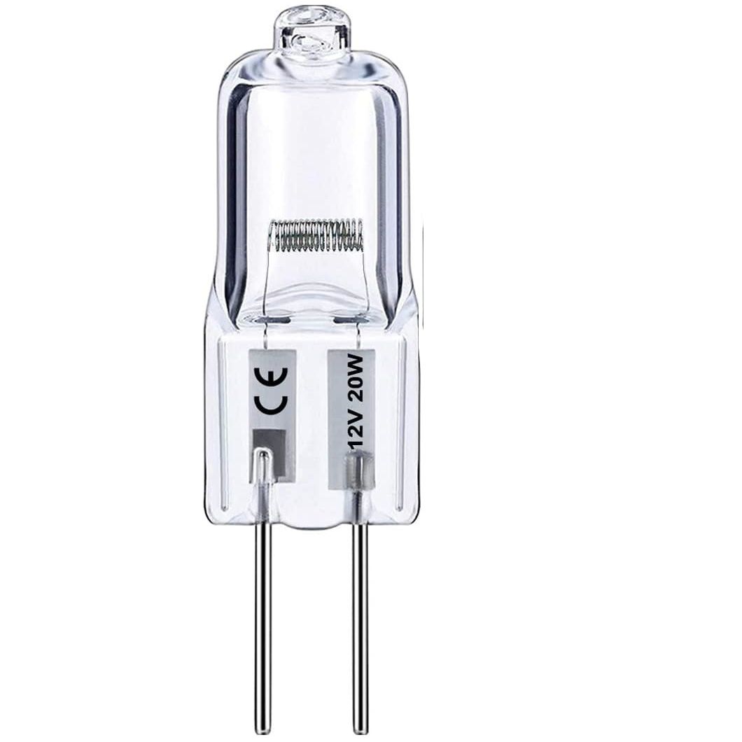 G4 Dimmable Halogen Bulb 20W 12V – Warm White 2800K Capsule Light for Ceiling, Table & Cabinet Lighting