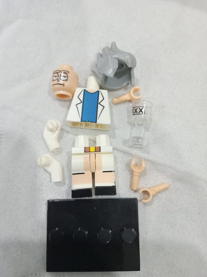 LEGOO Series Collectible Minifigure - Hair Spiked Minifig Goblet legoo Compatible Building Blocks