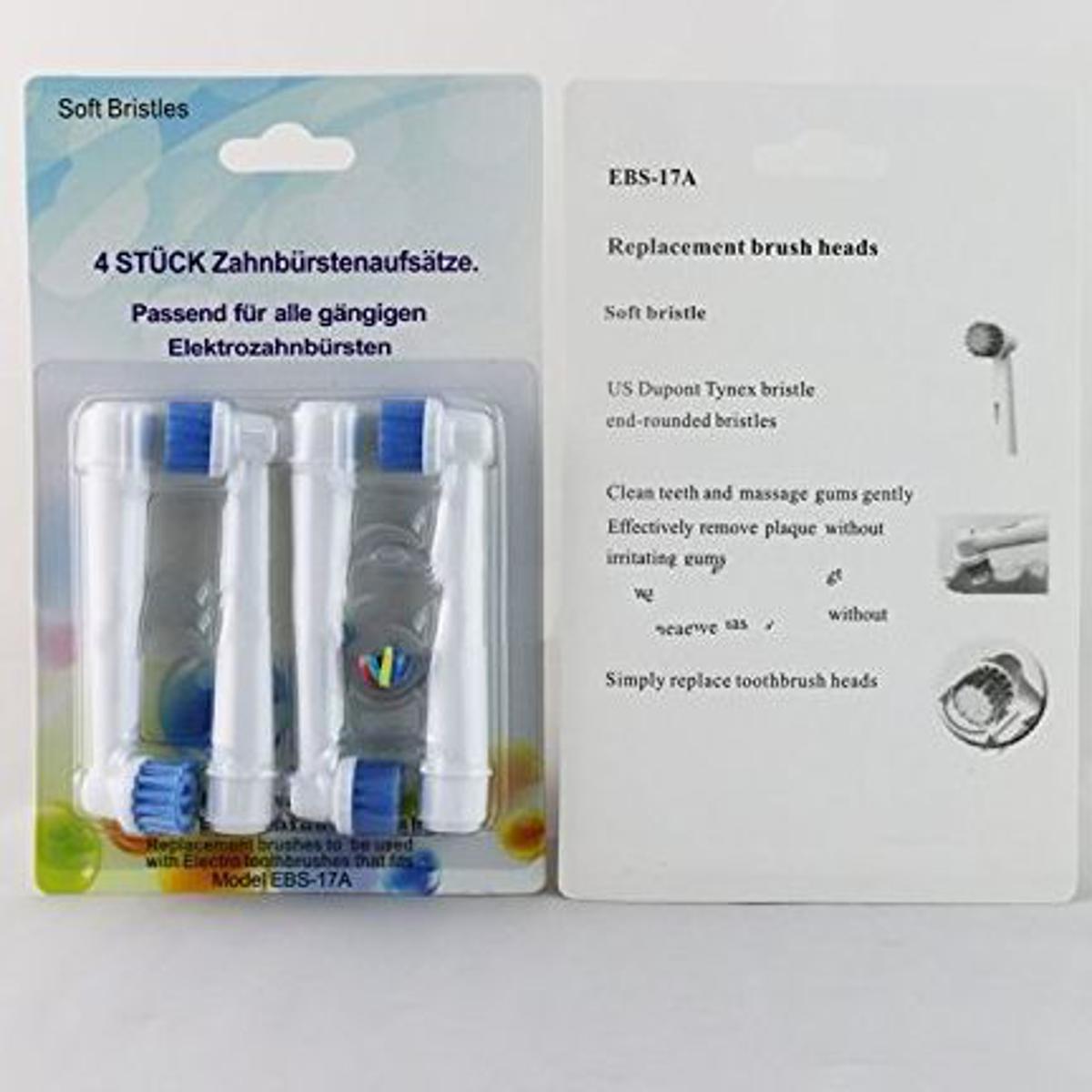 Sensitive Clean electric toothbrush brush heads EBS-17A brush heads oral care (1pack=4pcs) For B Oral toothbrush