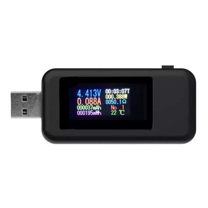 KWS-MX18 10 in1 Digital LCD Display USB Tester Voltage Current Tester Power Meter Timing Ammeter USB Charger Tester Voltmeter