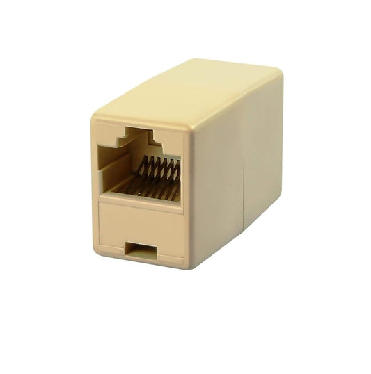 RJ45 Ethernet Coupler Connector Cat7/Cat6/Cat5e 8P8C LAN Cable Extender Joiner Plug (1 PCS, )
