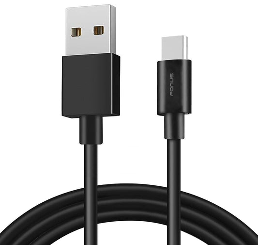 USB Type-C Cable | USB-A to USB-C Charger 1.5 Meter | Original Fast Charging & Data Sync Cable | Quick High-Speed Long Cable | Branded Quality