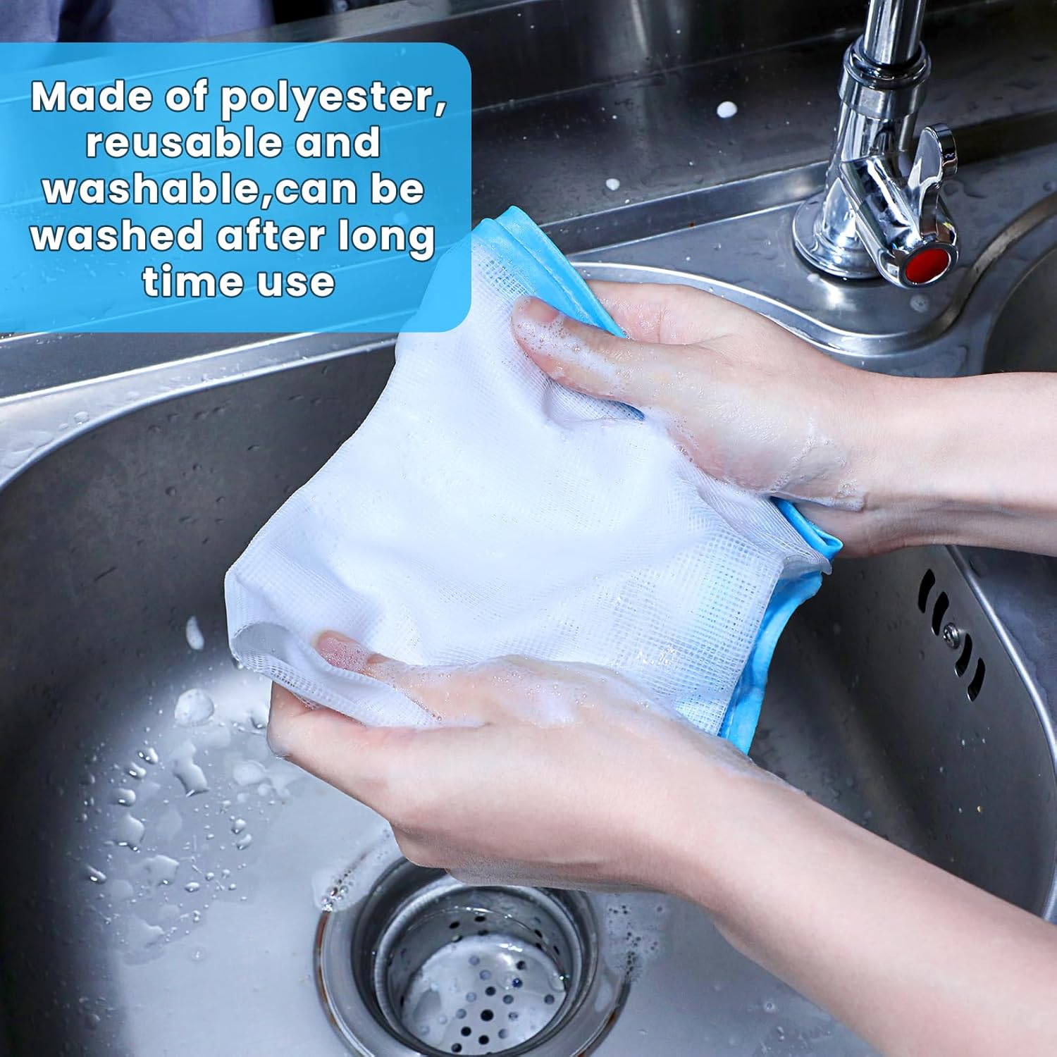 Pressing Cloth for Ironing Scorch Mesh Cloth Scorch-Saving Ironing Protector Insulation Pad 35x50mm