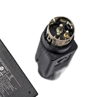 24V 2.1A AC Adapter Power Supply – Round 3 Pin Connector NEC Compatible 100-240V 50/60Hz Universal Switching Adapter for Printer, Scanner, CCTV, UPS Battery, Water Plant, PLC, Audio Amplifier, Sound Bar & Electronics
