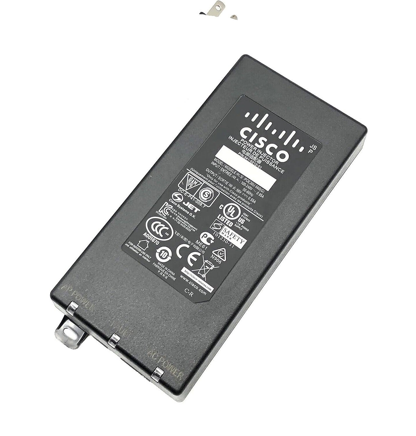 56v 0.55a PoE Power Supply Injector Cisco Dpsn-35fb A Gigabit Access Point For Aironet Access Points