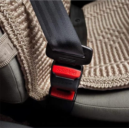2 Pcs Car Seat Belt Buckle Extension – Aluminum Alloy Adjustable Car Belt Plug Extender for Added Comfort & Safety