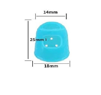 1 Piece Silicone Guitar Finger Protector  – Soft Fingertip Guard Caps for Guitar Playing, Sewing & Embroidery | Durable Anti-Slip Finger Covers