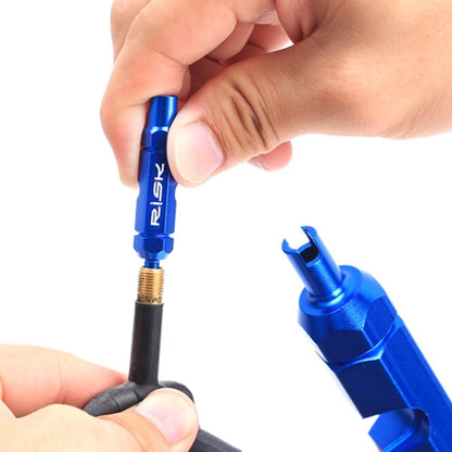 Bicycle Valve Core Removal Tool Schrader & Presta Extender 5mm Wrench Bike Valve Core Remover (1 Piece)