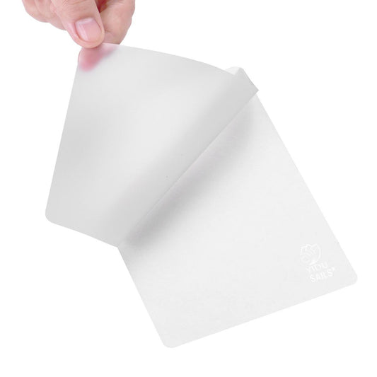 10 Pcs High Grade Thermal Lamination Pouch Film Size 80 mm x 110 mm 125 micron , glossy clear  for Photo Paper Document Picture Lamination for Laminating Machine & iron (10 PCS)