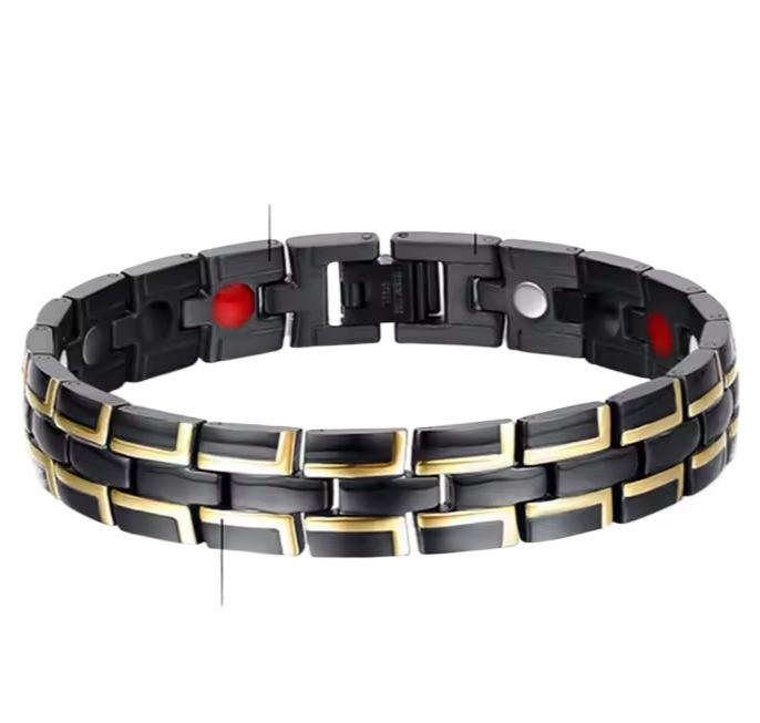 Stylish Magnetic Therapy Bracelet for Men & Women – Natural Pain Relief for Arthritis, Carpal Tunnel, Migraine & Headache Support | Health & Wellness Jewelry