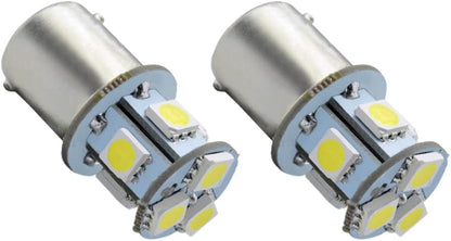 💡 1141 SMD 5050 LED Bulb – White  8 LEDs | 12–24V DC | High Brightness | Low Power Consumption