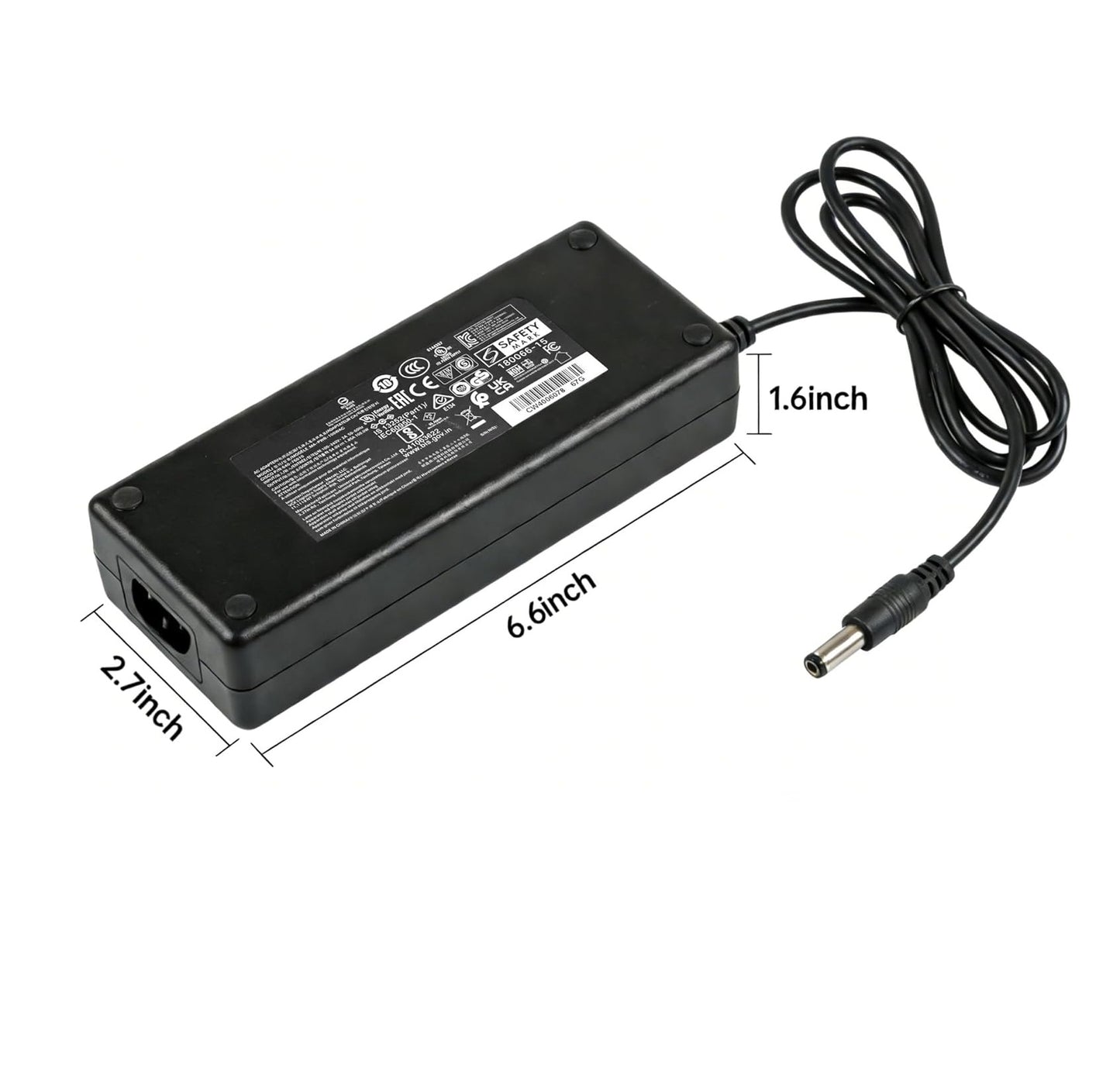 Universal 54V 1.85A 100W Power Supply 6.5mm Pin for Cisco Meraki MA-PWR-100WAC (640-76010) – Compatible with MX68, MX68W, MX68CW, MX75