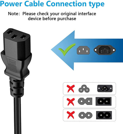 Heavy Duty 3 Meter UK 3-Pin Plug to IEC C13 Power Cable – 10A 250V High Quality Mains Lead for PC, Monitor, Printer & Electronics
