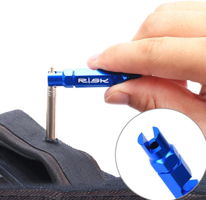 Bicycle Valve Core Removal Tool Schrader & Presta Extender 5mm Wrench Bike Valve Core Remover (1 Piece)