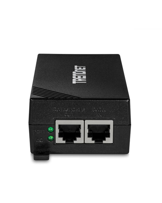 🔌 TRENDnet Gigabit Power Over Ethernet Plus Injector (PoE+)  30W Power • Up to 100M (328 ft.) Network Reach • Black • TPE-115GI (Pack of 1)