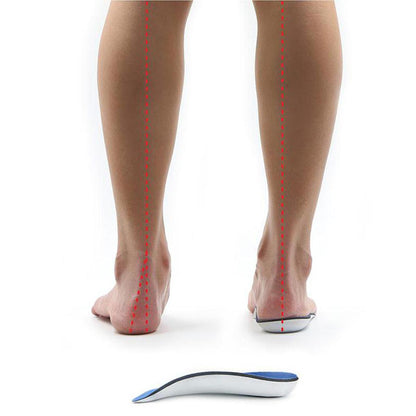 3/4 Length Orthotic Arch Support - Deep Blue, L L