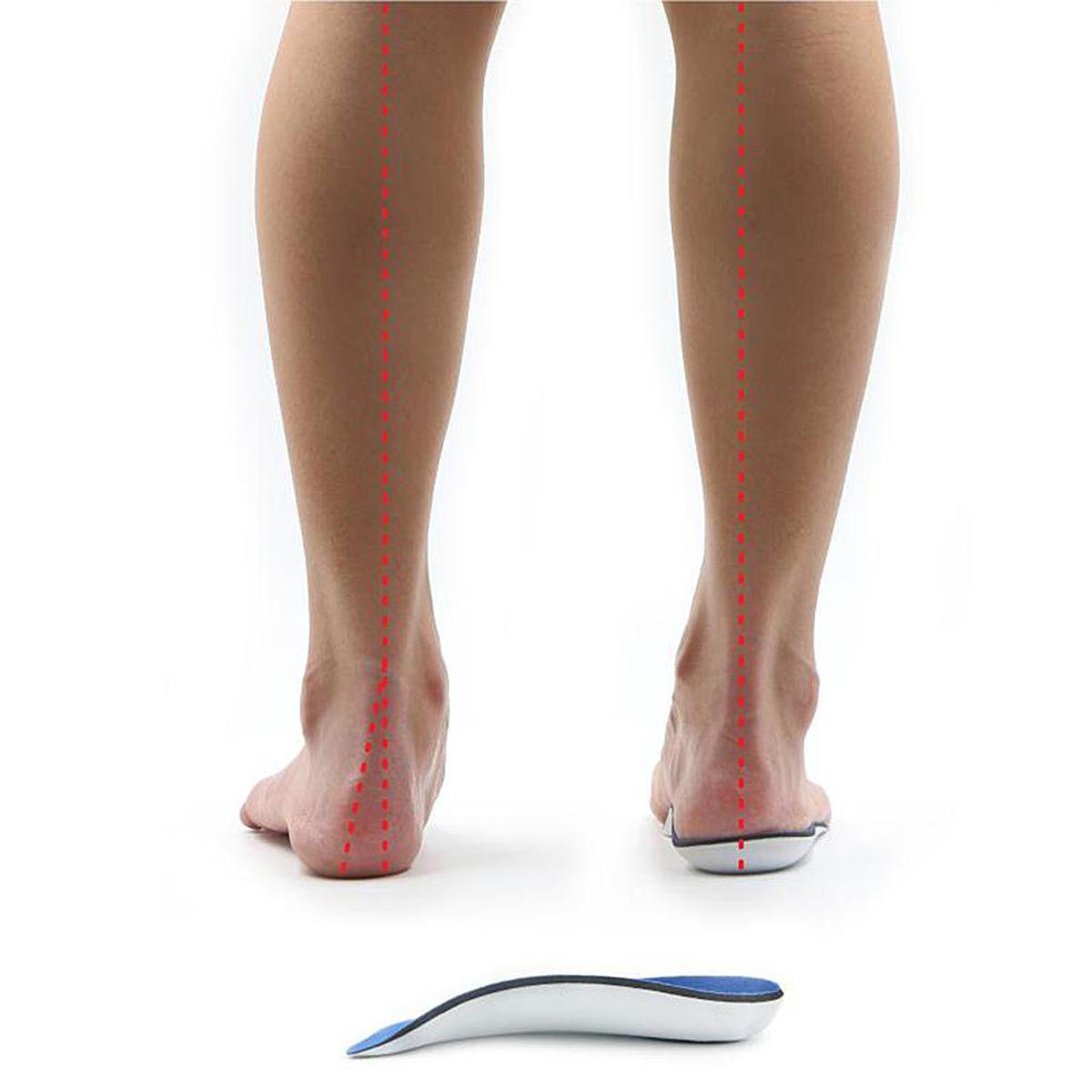 3/4 Length Orthotic Arch Support - Deep Blue, L L