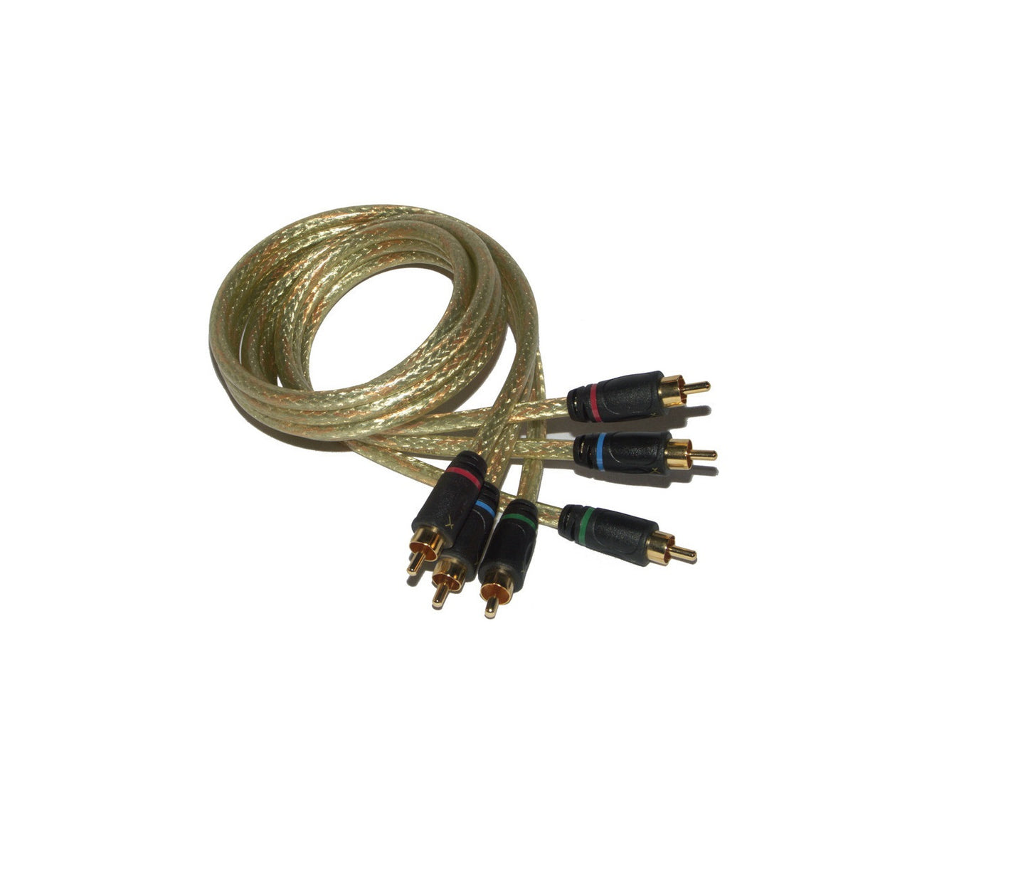 12FT Component Video Cable 3 RCA Male to Male YPbPr HD Analog for HDTV DVD Blu-ray Gaming