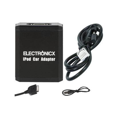 AUX iPhone iPad iPod CD Changer Adapter for Toyota Lexus Scion Daihatsu 12-Pin Small | YATOUR YT-M05 Interface