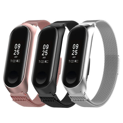 Mi Band 4 Metal Strap Bracelet Milanese Strap Wristband Miband4 Pulseira For Xiaomi Mi Band 4 Band4 (Watch not included)