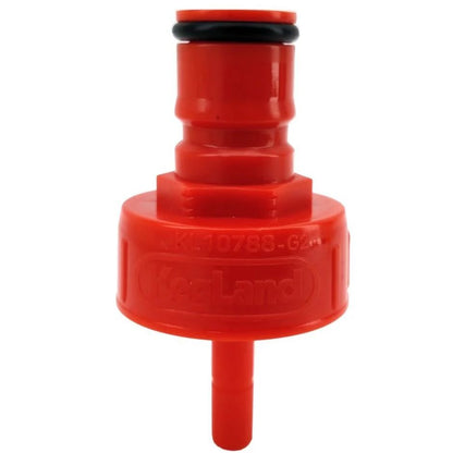 Carbonation Cap Plastic KL10788 – Ball Lock Carbonation & Line Cleaning Cap for PET Bottles