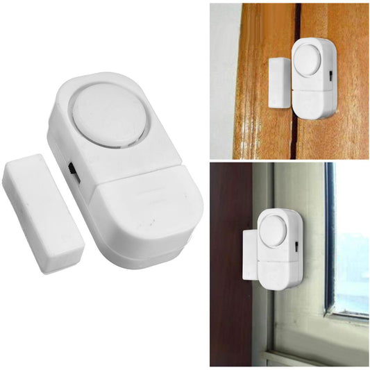 1pack Wireless Door Window Alarm, Magnetic Burglar Alert Sensor with Batteries, Loud Door Alarms for Kids Safety, DIY for Home Security, Office Protection,Shopping