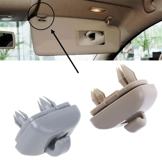 1 Pc Car-styling Inner Sun Visor Hook Clip Bracket Hanger For  Car Accessories