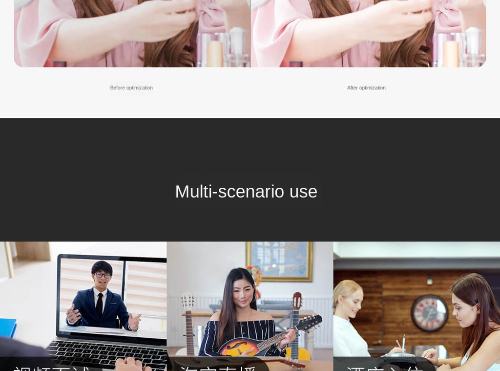 Xiaomi Xiaovv 1080P USB Webcam Camera 150° with Built-in Microphone for Laptop PC