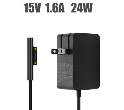 Original Microsoft Surface Pro 4 Charger 15V 1.6A 24W Model 1735 | 6-Pin Magnetic Adapter for Surface Pro 4 M3 Tablet