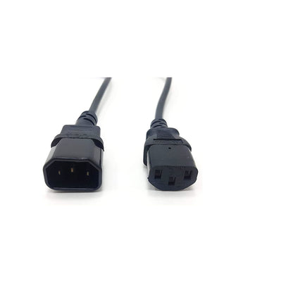 Power Extension Cable IEC Male to Female UPS Lead C14 to C13