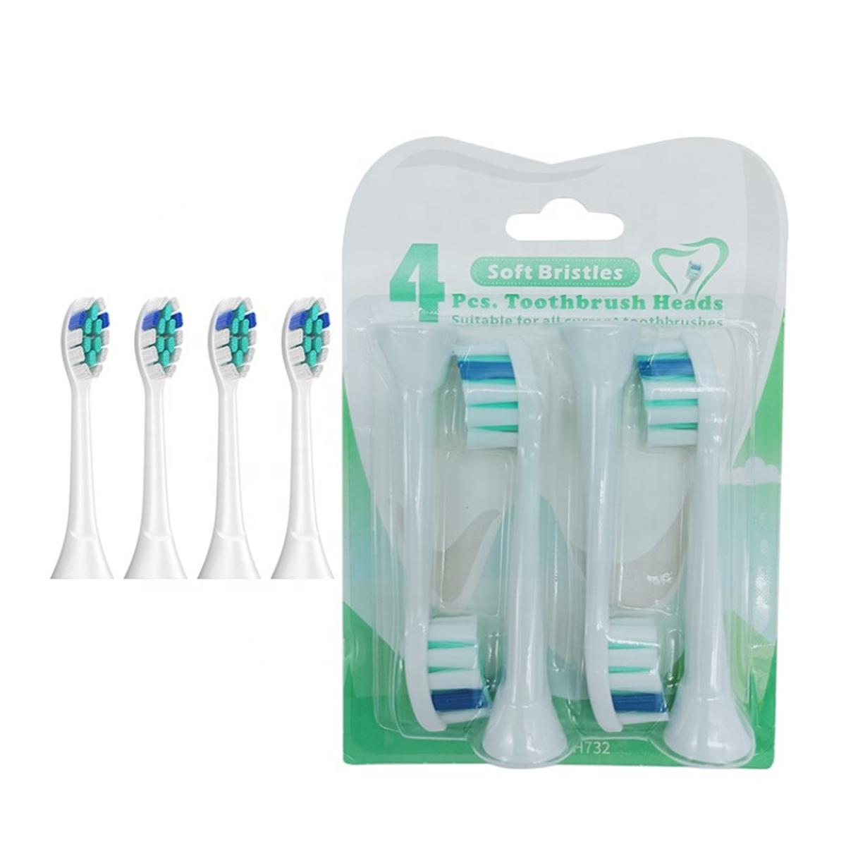 Electric Toothbrush Replacement Heads YH732 Fits For HX3 HX6 HX9 Series Toothbrush Head P-HX-6064 HX6064