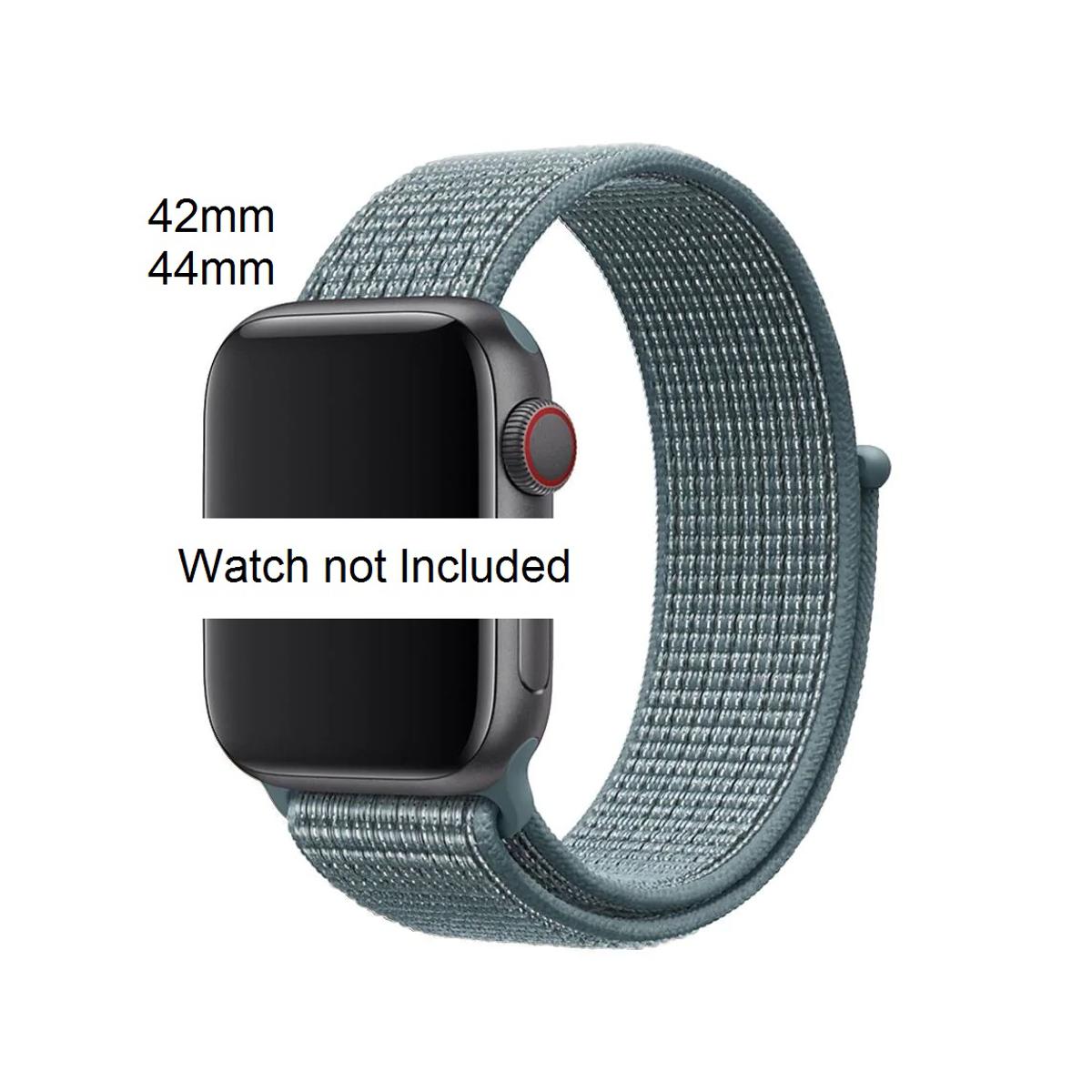 Celestial Teal Sport Loop 42mm 44mm i watch hi Quality Army Alligator Color Flexible