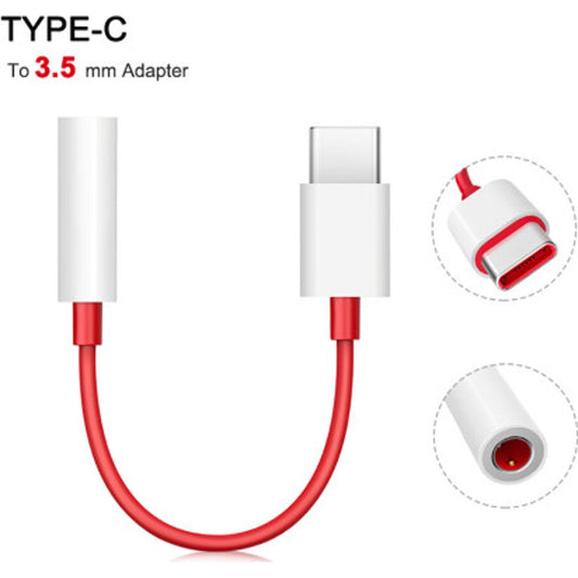 Type C to 3.5 mm Splitter Headphones Jack Converter Audio Adapter