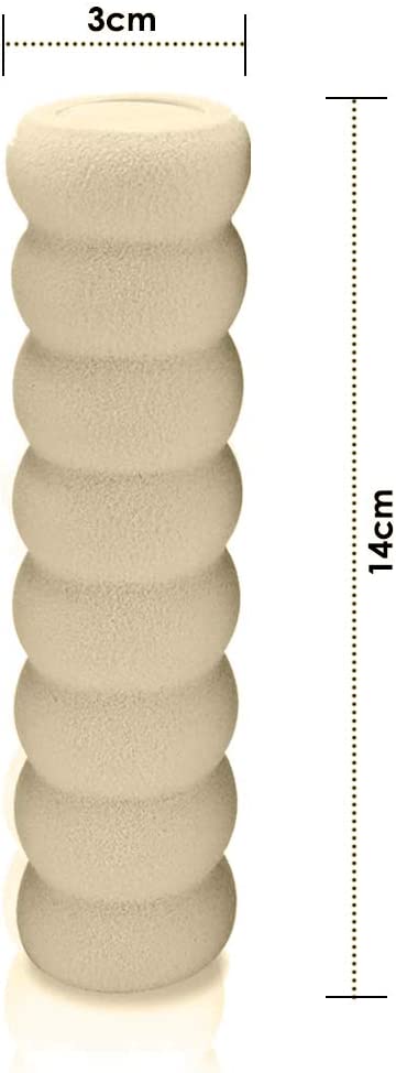Door Lock Knob Covers, Soft Foam Door Handle Knob Cover, Static Free Baby Safety Protector (Beige)