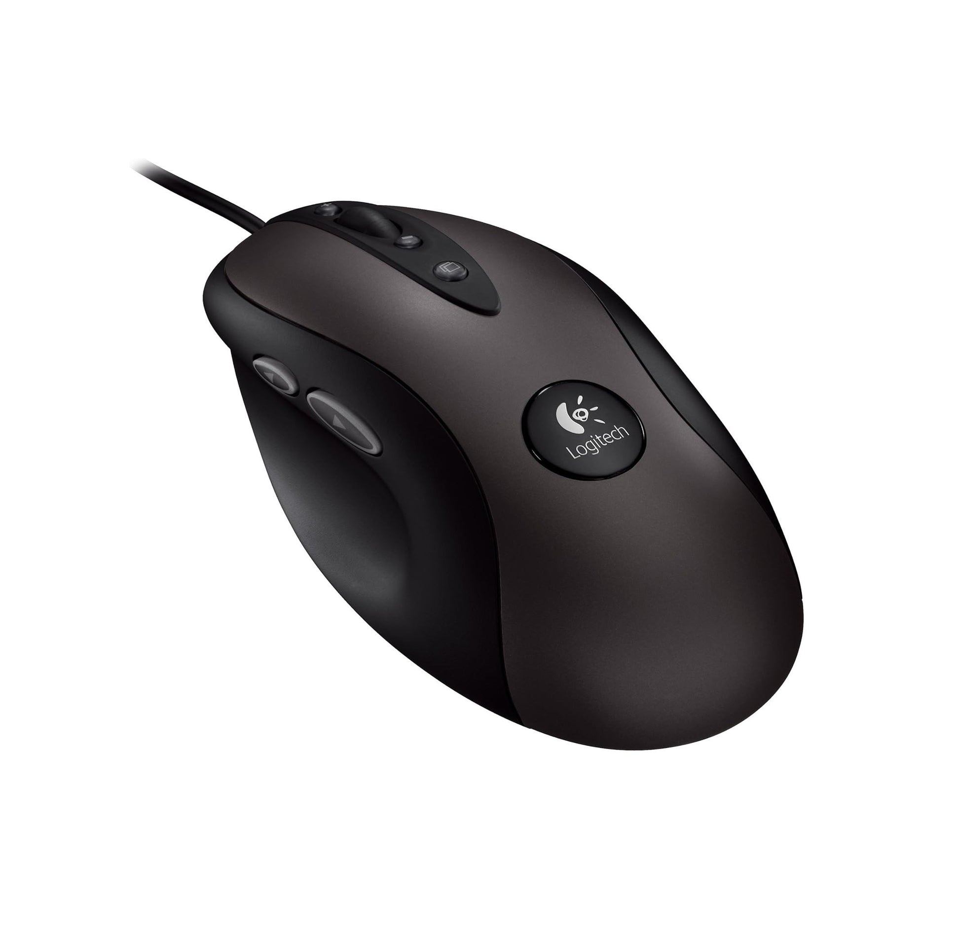 Logitech Wired Optical Mouse 5 Buttons with Scroll Wheel – High Precision USB Mouse for PC & Laptop (Ergonomic Design)