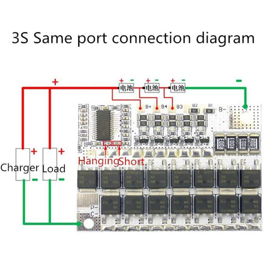 18V 100A BMS 5S 3.2V LiFePO4 Li-ion 18650 Battery Packs Lithium LMO Ternary Balance Charging Bard PCM Protection Circuit Bard