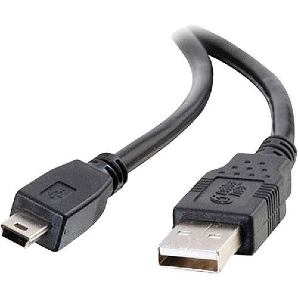 USB 2.0 Type-A to 5-Pin Mini-USB Cable (Black, 1.5 Meter) A One Hi Quality Premium Cables