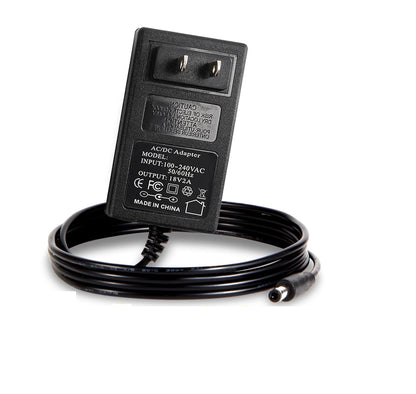 18V 2A Universal Power Supply Adapter – AC/DC 100-240V Converter, 5.5mm Jack Charger for CCTV, Router, LED Lights & Electronic Devices