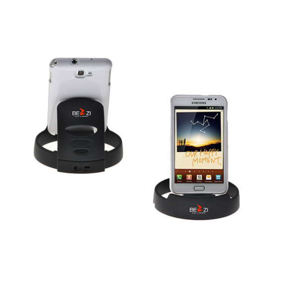 Android Desktop Dock and Stand for Universal Android Pin Handsets – Charging Sync Cradle Station with 3.5mm AUX Output, Tablet Support, Made in Korea